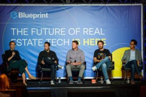 Travis Connors with panel at Blueprint conference