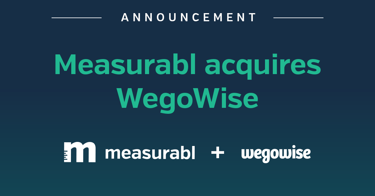 Measurabl acquires WegoWise announcement