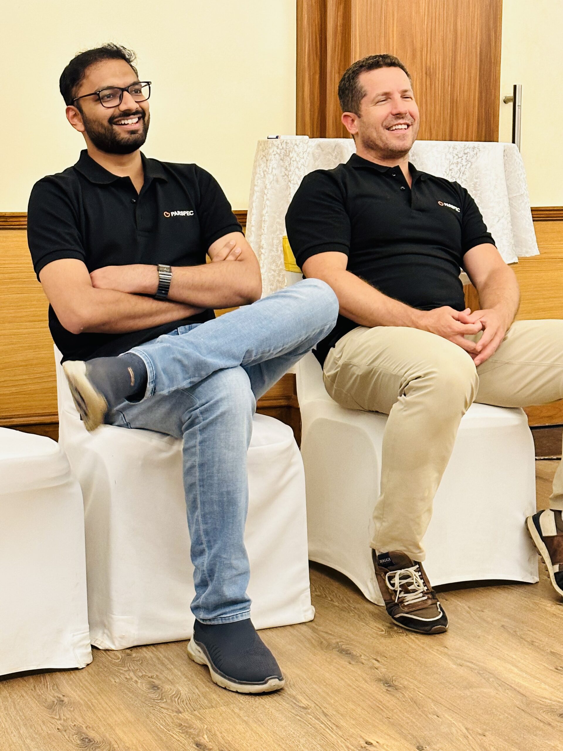 Parspec Co-founders Pratyush Havelia and Forest Flager